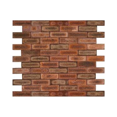 Imagem de Revestimento Cerâmica Natural - Tijolinho Firenza 7x22cm Marrom