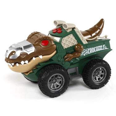 Imagem de Carrinho Interativo Com Luz E Som - Crocodile - Wild Truck - 20 Cm - St Import