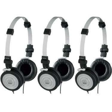Imagem de Fone de Ouvido AKG K414P Profissional Fechado (3x Unidades)