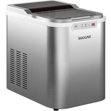 Imagem de Máquina de Gelo Suggar MG1501PR Ice Maker 12kg Dia com Bandeja Coletora Pá e Alerta de...