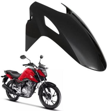 Imagem de Paralama dianteiro a honda cg titan fan start 160 preto inifinito metá