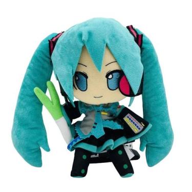 Imagem de Pelucia hatsune miku vocaloid boneca anime japones 25cm