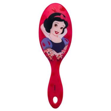 Imagem de Escova De Cabelo Oval Princesa Branca De Neve Marco Boni, Vermelho