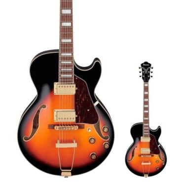 Imagem de Guitarra Semi Acústica Ibanez AG75G Brown Sunburst