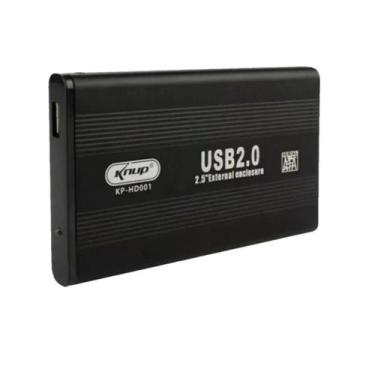 Imagem de Case Externo Para HD SATA 2.5 Alumínio USB 2.0 HD001 Knup