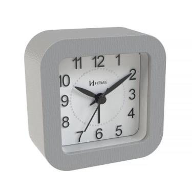 Imagem de Relógio Despertador Herweg Quartz Cinza 2654-024, único