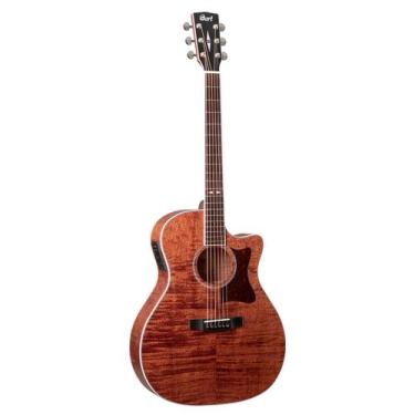 Imagem de Violão cort elétrico auditorium sólido ga5f fmh open pore