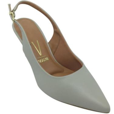 Imagem de Sapato Vizzano Feminino com Fechamento em Fivela, Cinza, 36, Feminino