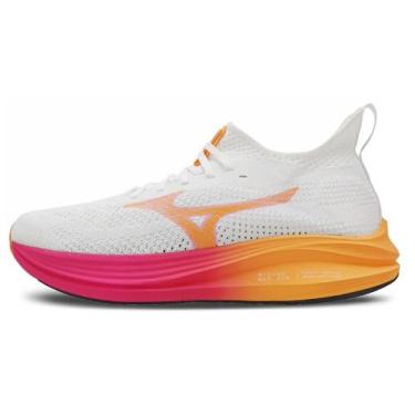 Imagem de Tênis mizuno neo zen m, Branco, Rosa, 39