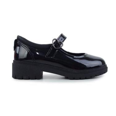 Imagem de Sapato Infantil Feminino Pink Cats Preto - V07100, 29, Preto
