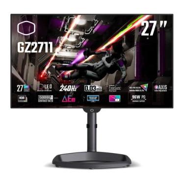 Imagem de Monitor Gamer Cooler Master Tempest OLED 27", QHD, 240Hz, 0.03ms, Free