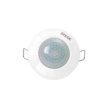 Imagem de SENSOR DE PRESENÇA STECK MODELO DE EMBUTIR NO TETO 360º 