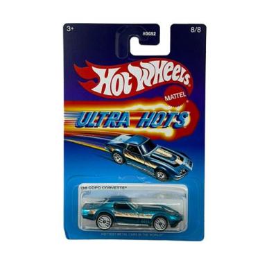 Imagem de Miniatura Carro 1969 COPO Corvette 1:64 Hot Wheels - Ultra Hots
