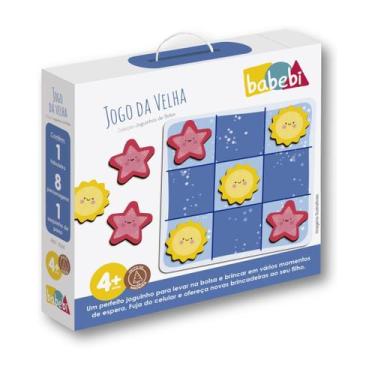 Imagem de Jogos de Bolsa Infantil Edição Jogo da Velha - Babebi