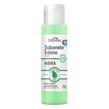 Imagem de Sabonete Intimo Liquido Mantem PH Natural 35ml Refrescante Menta - Hot