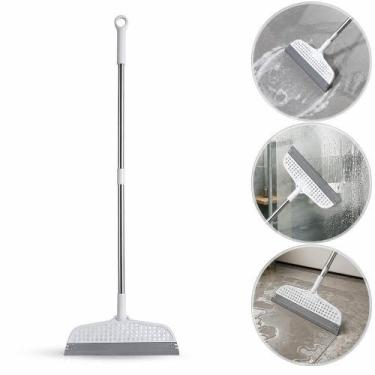 Imagem de Rodo Multifuncional Rodo Mágico de Silicone com Cabo 105cm em PP e Aço