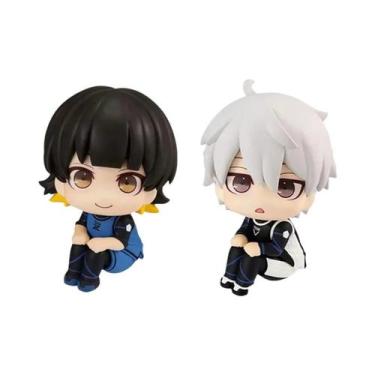 Imagem de Figura De Anime Blue Lock Isagi Yoichi Versão Q Ornamento Em PVC Chigi