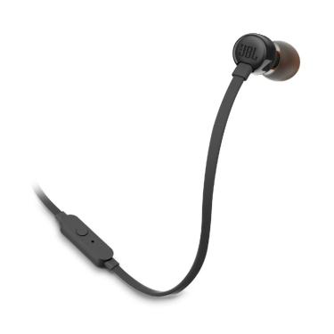 Imagem de Fone de Ouvido Intra-Auricular JBL Tune 110 - com Microfone - Conector P2 - Preto - JBLT110BLKE
