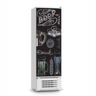 Imagem de Visa Cooler Expositor Cervejeira 400 Lts Porta Solida VCC400S Branca A