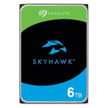 Imagem de HD Para PC Seagate SkyHawk Surveillance 6Tb 5400Rpm 256Mb Sata 3 ST600