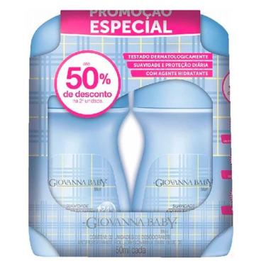 Imagem de Kit Desodorante Roll On Giovanna Baby Blue Com 2 Unidades