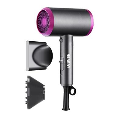 Secador de Cabelo Bivolt 2000W Silencioso Dobravel Difusor Salao