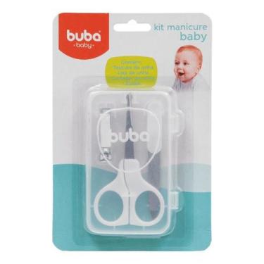 Imagem de Kit Manicure Para Bebes Branco 0M + Buba