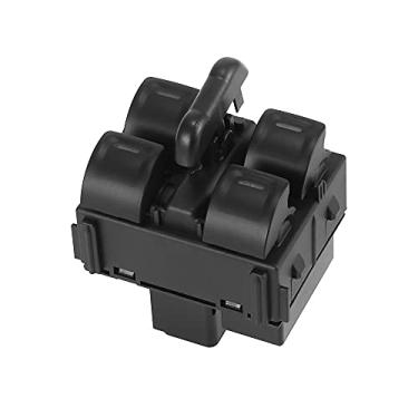 Imagem de X AUTOHAUX 68156217AB Interruptor de janela de carro para Jeep Wrangler 4 portas montado no painel 2011-2016