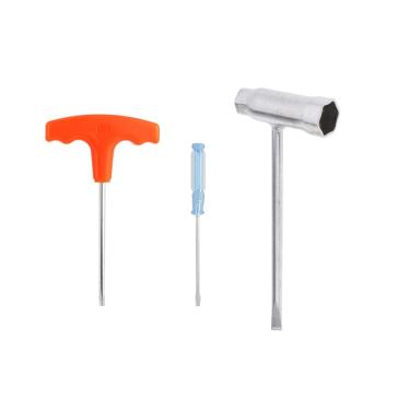 Imagem de Combo de motosserra T-Wrench 19 mm x 13 mm (3/4" x 1/2") e chave de fenda Torx T27 com alça em T para motosserras Makita Husqvarna Stihl Dolmar Partner Echo Jonsered Poulan