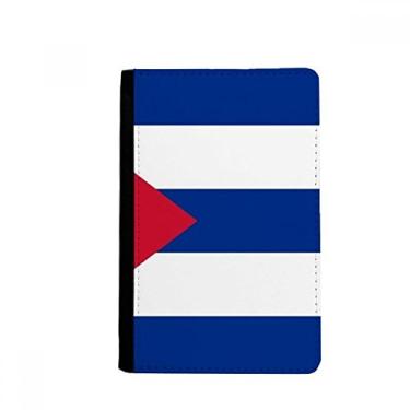 Imagem de Porta-passaporte com bandeira nacional de Cuba América do Norte Country Notecase Burse carteira capa porta-cartão, Multicolor
