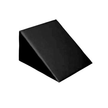 Imagem de Plataforma Ergonômica de Fisioterapia: Cunha Rampa de 50x50cm para Posicionamento e Encosto, Promovendo Apoio Adequado - Cor Preto, Garantindo Conforto e Eficiência Terapêutica