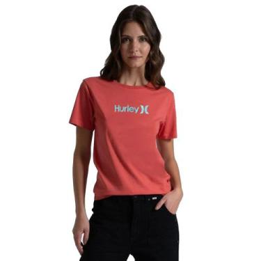Imagem de Camiseta Feminina Hurley One E Only Rosa