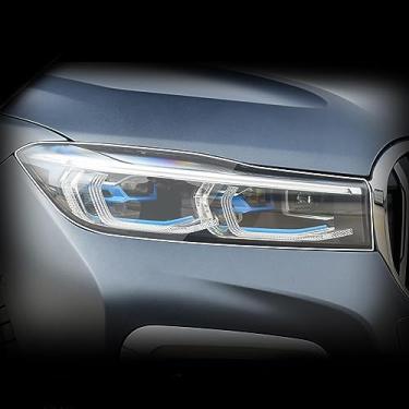 Imagem de LAVIYE Farol exterior do carro Anti-risco TPU película protetora Anti-risco Reparação filme, para BMW G11 Série 7 2019-2021