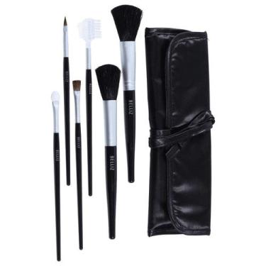 Imagem de Kit De Pincéis Belliz Professional Cosmetic Brushes 5Pcs Com Estojo