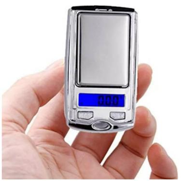 Imagem de Mini Balança Portátil de Bolso: Digital, Compacta, 0.01-200g