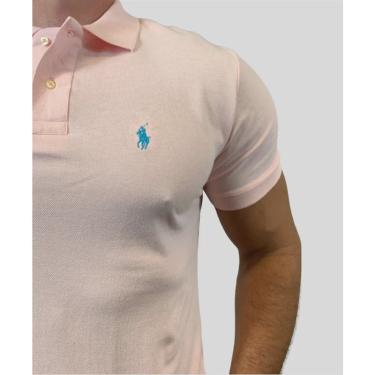 Imagem de Camisa Polo Ralph Lauren Regular Fit Logo Azul