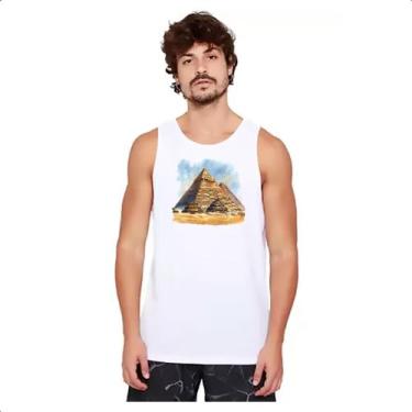 Imagem de Camiseta Regata Piramide De Queops Watercolor - Alearts