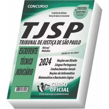 Imagem de Apostila Tj-Sp - Escrevente Técnico Judiciário - Curso Oficial