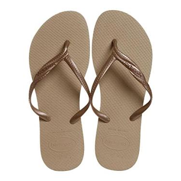 Imagem de Chinelo Fantasia, Havaianas, Feminino, Areia, 37/38