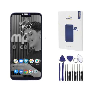 Imagem de Tela Frontal Display Touch Compatível Moto G7 Power Preto