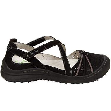 Imagem de Jambu Sapatilhas femininas Pine Mary Jane Casual - Preto, Preto, 10