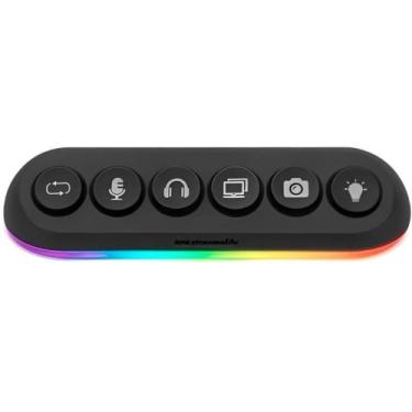 Imagem de Hub USB 5 Portas 3.0 Streamplify Deck 5 Preto RGB