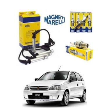 Imagem de Kit Cabos e Velas Corsa Celta Classic 1.0 8v Flex Magneti Marelli