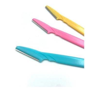 Imagem de Kit 3 Navalha Para Sobrancelha Colorido - Bc Bora Colega Shop