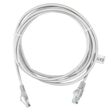 Imagem de Patch Cord Cat5e 100% Cobre 2,5m Homologado Anatel Branco - Pier Telec