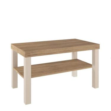 Imagem de Mesa de Centro Up Carvalho Off/White Artely