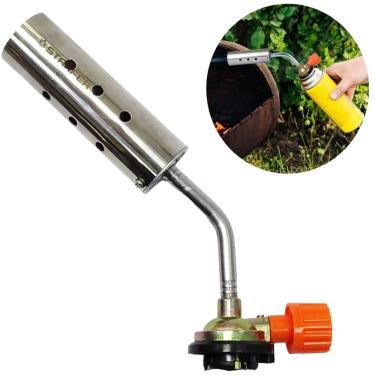 Imagem de Maçarico Portátil para Solda a Gás Butano Starfer Ajustável para Reparos e Uso Industrial Soldagem e Corte de Metais