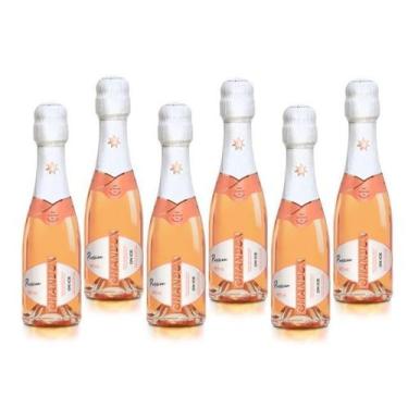 Imagem de Kit 6 ESPUMANTE BABY CHANDON PASSION ON ICE ROSE 187ML