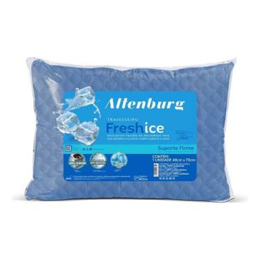 Imagem de Travesseiro Suporte Firme Fresh Ice Toque Gelado Refrescante - Altenbu