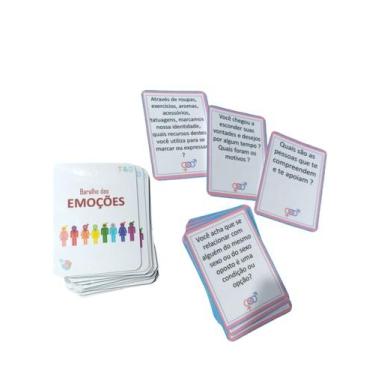 Imagem de Jogo De Cartas Para Terapeutas Sobre Emoções E Sentimentos - T&D JOGOS